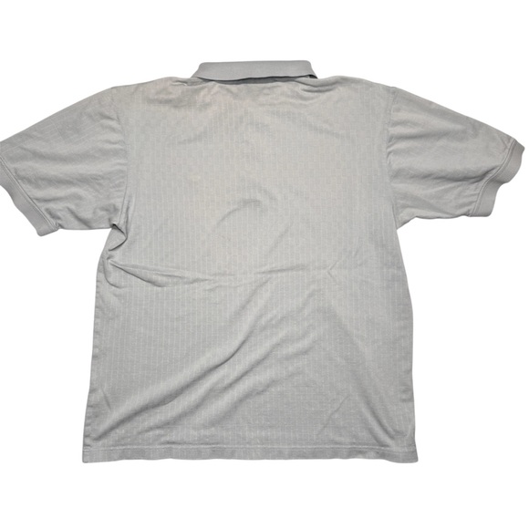 Amen Corner Masters Golf Polo Gray Men's Medium 60s Two-Ply Double Mercerized - Picture 4 of 7